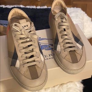 Authentic Burberry sneakers